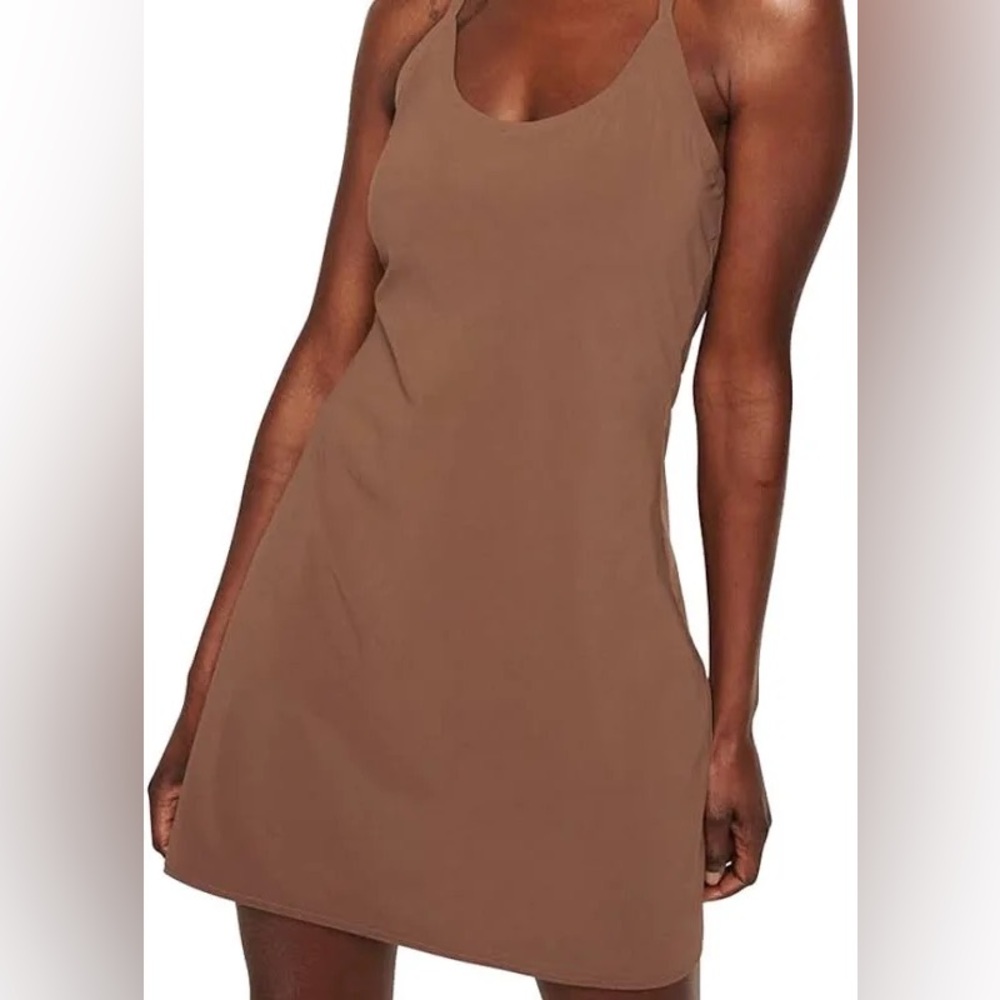 Brown Outdoor Voices Dress